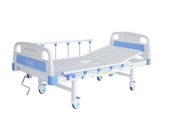 E19A單搖便孔護(hù)理床（輪、護(hù)欄） 